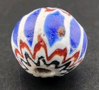 Rare Old African Chevron Trade Bead 15mm