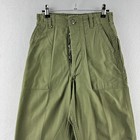 Vintage Military Pants Mens Fits 25x29 Og 107 Baker Trousers Sateen Vietnam 70s