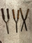 Lot Of 3 Antique Curling Irons