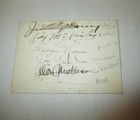 Tommy   Jimmy Dorsey Orchestra Members Signed With Dorsey Bros Signed Photo  Coa