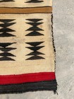 Vintage Navajo Handwoven Beautiful Native American Rug Carpet 38 9x22 0 In
