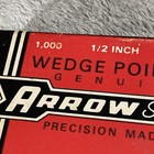 Vintage Arrow Precision Made Staples T-50 Wedge Pointed 1 2    Lot Of 2 Boxes Nos