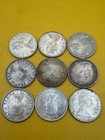 Lot Of 9 Canada 80  Silver Quarters 1930s-60s  25   Approx 1 35 Troy Ounces