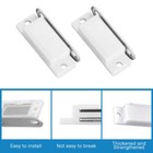20packs White Cabinet Magnets Magnetic Door Latch Catch For Kitchen Closet Door