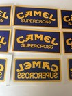 12-original Vintage 1990   s Camel Supercross Stickers And Decal Motorcycle Racing