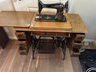 Singer Antique Treadle Sewing Machine Working Accessories Manual Collectible 