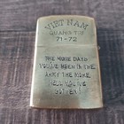 Vintage 1971-1972 Zippo Vietnam War Lighter Map Quang Tri 25th Infantry Division