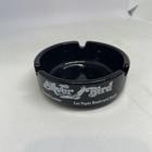 Vtg Silver Bird Silver Nugget Glass Ashtray     Las Vegas Hotel Casino Nevada