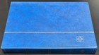 Lighthouse Hardcover Stamp Album Stock Book  Blue Ls4 16 W  Black Pages