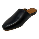 Lucky Brand Badri Slip On Mule Women s Size 7m Black Leather Flat Shoe New