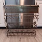 1950s  Post Snack Size Cereal Store Counter Display Metal Rack  L 20  W 8  H 21 