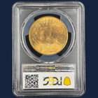 1923-d  20 Saint-gaudens Double Eagle Us Gold Coin     Pcgs Ms65  Cac