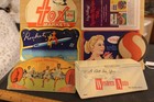Lot Of Vintage Advertising Sewing Needle Kits Western Auto Vogue Fox Rocket More