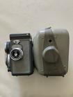 Rolleiflex Baby Grey 4x4 Tlr Camera With Case