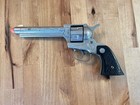 Vtg 50 s Nichols Stallion 38 Cap Gun Black Grips Works  Nice Toy