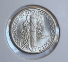 1944-d   Mercury Dime   Choice gem Bu   Brilliant Unc    Ms   Full Bands