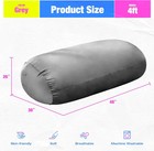 Hobestluk Large Memory Foam Bean Bag Chair Comfy Adult Lounge Seat