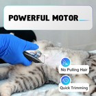 Dog Grooming Clippers For Matted Hair  Quiet Cat Hair Trimmer Kit For Long Fu   