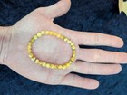 Amber Bracelet   5mm   Natural Gemstone Stretch Bracelet