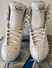 Jackson Ultima Softskate Womens girls Figure Skate  Size 2  White fleece