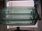  mint Sparkling Teal 1850 s Iron Pontiled 4 Window Cathedral Pickle Bottle