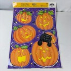 Lot Of Halloween Window Clings Scary Fun Stuff Impact Packaged Sheets