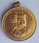 1902 Great Britain King Edward Vii Queen Alexandra Coronation Medal Enameled