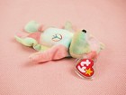 Ty Beanie Baby Peace Bear 1996  Multicolor Tie-dye Tie Dye Rainbow Color 1997