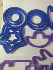 Wilton Plastic Cookie Fondant Sugar Sheet Cutters 4th Of July   Transportation 