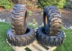 4 New Hd  10-16 5 Galaxy Xd2010 Skid Steer Tires For Caterpillar -10x16 5-10 Ply