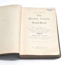The Electric Vehicle Hand Book H c  Cushing   Smith New York Second Edition 1914