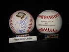 Francisco Lindor Signed 2017 World Baseball Classic Ball -team Puerto Rico-rare 