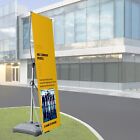 30  X72  Heavy-duty Outdoor Water Refilled Double Sided Display X Banner Stand