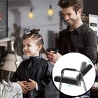 Black Auto Recline Barber Chair Salon Shampoo Styling Hair Spa Beauty Equipment