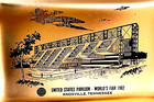 Knoxville Tn Worlds Fair 1982 Souvenir Cigar Cigarette Ashtray Trinket Tray