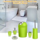 6pcs Bathroom Accessories Set Soap Dispenser Toothbrush Holder Toothbrush Cup