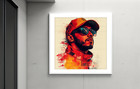      Lewis Hamilton Gicl  e Print 24x36   Coa      Signed        Limited Edition 1 25 V14