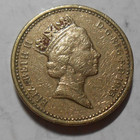 1985 Great Britain One Pound Coin