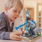 2x Dinosaur Monster Dueling Building Sets  Toys Set For Boys Aged 8-14 Gift
