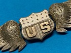 Wwi  Army Air Service  Homrighous  Pilot Wing  Sterling  Hallmarked  Original