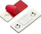 12 Pack Ultra Thin Magnets Adhesive Cabinet Door Strong Magnetic Catch Buckle   