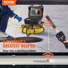 Sewer Camera W  512hz Locator 165ft 9  Pipeline Inspection Camera W dvr Function