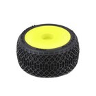 Pro-line Racing Electron 2 0 F r Tires Mounted 7mm Yellow 4 For Losi Micro-t