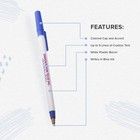 Economy Round Stick Promotional Pens Imprinted With Your Logo  We Ship Worldwide