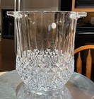Cristal D arques Vintage 24 Longchamp Lead Crystal Champagne 8  Ice Bucket