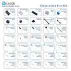 Electronics Kit Elegoo Arduino Starter Breadboard 235 Items Resistors Leds