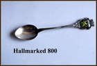4  Silver Spoon Hallmarked 800  heidelberg  Shield Excellent Condition 8 55 Gram