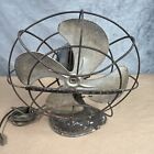 Vintage Westinghouse Art Deco 4 Blade Electric Fan 12   x14    Parts repair