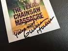 Gunnar Hansen Autograph  -  you re Next       Texas Chainsaw Massacre - 4x6 Photo