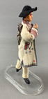 Vintage 9    Romanian Folk Art Hand Made Doll  Romanian National  Costume